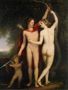 Jonas Akerstrom Venus,Adonis and Amor Germany oil painting artist